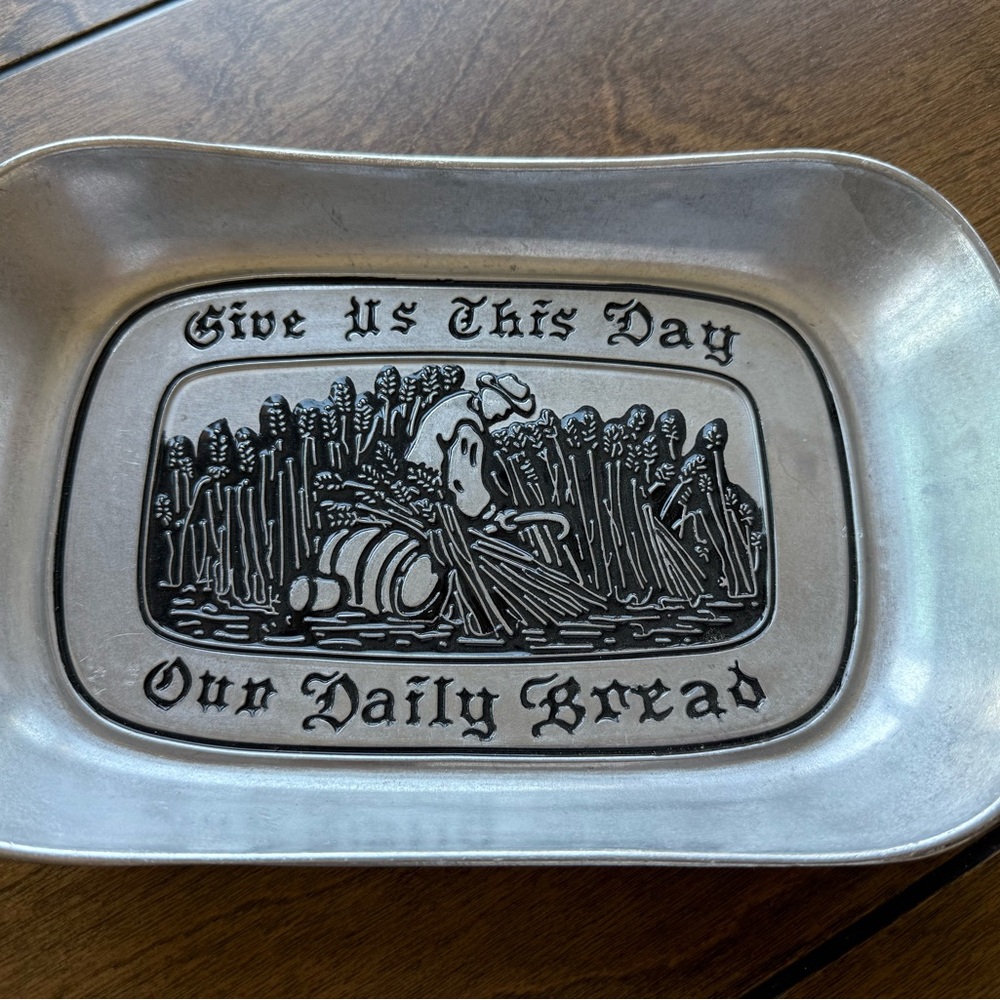 Wilton Armetale Silver Bread Tray